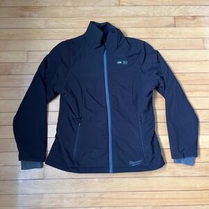 Milwaukee M12 Heated Gear Large Black Softshell Jacket Full Zip Workwear